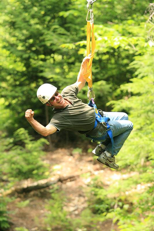 zipline tours in new england